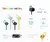 Huawei-Freelace Lite fone de ouvido Bluetooth sem fio, fones originais, redução de ruído