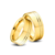 Par de Alianças Banhada Ouro 18k Dubai 8mm - comprar online