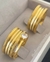 Par de Alianças Banhada Ouro 18k Luar 8mm na internet