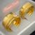 Par de Alianças Banhada Ouro 18k Vegas 8mm na internet