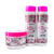 Kit Capilar de Rosa Mosqueta com 3 itens Soul Cosméticos