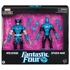Wolverine & Spiderman 2 Pack Marvel Legends Fantastic Four - Majoras Toys