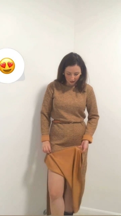 Vestido Midi em Tricot - comprar online