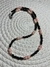Collares mostacillas negras (pack x5 surtido)