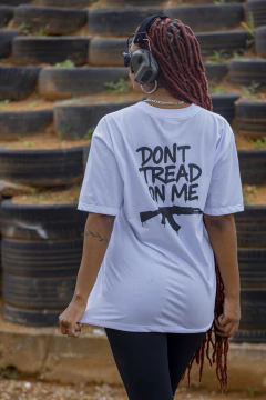 Camiseta Oversized - Don't Tread on Me - Trigger