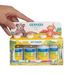 KIT VIAGEM MINIATURAS BEBÊ TRADICIONAL GRANADO - ZADÔ