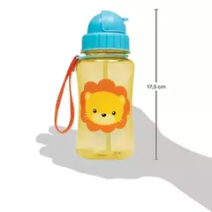 GARRAFINHA ANIMAL FUN - 350ML - TAMPA RETRÁTIL HIGIÊNICA +12 - ZADÔ