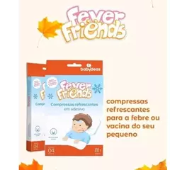 Imagem do FEVER FRIENDS - COMPRESSAS INFANTIS - BABYDEAS - CONTÉM 04 ADESIVOS