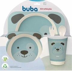 KIT REFEIÇÃO BAMBU - AZUL - comprar online