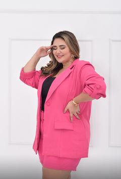 Blazer Plus Size Forrado