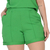 Conjunto Curto Alfaiataria verde Blusa Plus Size Luxo Verde 36004
