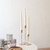 SET CANDELABROS GOLD