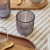 SET VASOS DE VIDRIO TEXTURADO BLUE - comprar online