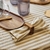 PACK SERVILLETAS TUSOR BEIGE Y BLANCO - comprar online