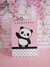 kit Caderninho/ Bloquinho Panda Menina 2.0 - 30 unidades