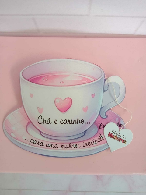 Sachê de Chá Personalizado Dia da Mulher-50 unidades - comprar online
