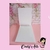kit Caderninho/bloquinho Panda menina-10x14 40 F. Brancas - 20 unidades - Cindy Arts Personalizados e Mimos