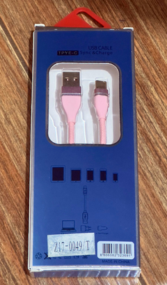 Cabo de Nylon reforçado para celular Android e IOS. - CIBIATECH
