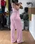 Conjunto Feminino Elegante Dazac – Regata com Botões e Calça de Alfaiataria - comprar online