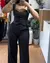 Conjunto Feminino Elegante Dazac – Regata com Botões e Calça de Alfaiataria na internet