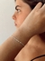 Pulsera espejitos (regulable) - 60 MM - plata 925