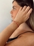 Pulsera cristal de roca roja (regulable) - 65 MM - plata 925 - comprar online