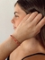 Pulsera cristal de roca roja (regulable) - 65 MM - plata 925
