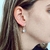 Argollas cubic blanco susano- plata 925 - comprar online
