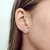 Aros trepador corazones- plata 925 - comprar online