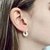 Argollas canastas astrid 18 - plata 925