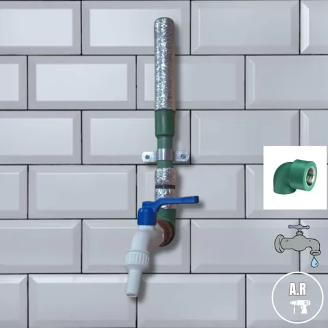Tuberia agua fria/caliente termofusion