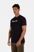 Camiseta Básica Logo Serafine Gola C Preto - Ref : S00TSCB4 - comprar online