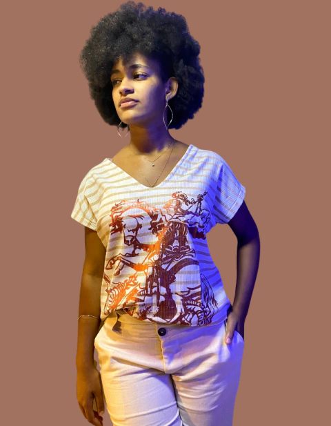 Blusa Feminina Força de Ogum