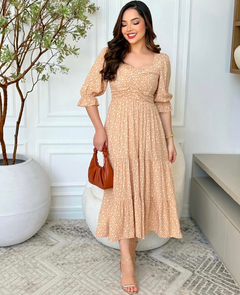 • Vestido Lia Bege ✨ - The Closet
