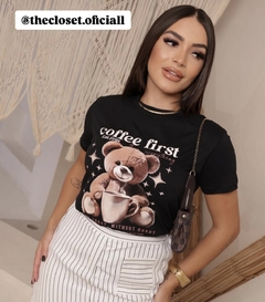 • T-shirt Coffee First ✨ - comprar online