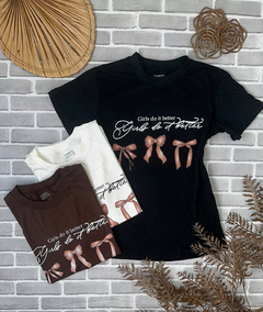 • T-shirt Laço✨