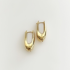 Brinco Argola Gota Liso P Dourado - comprar online