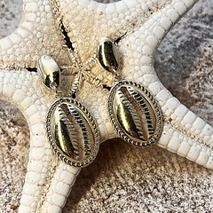Brinco Búzios Alongado Dourado - comprar online