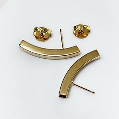 Brinco Palito Minimal Dourado - comprar online