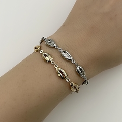 Pulseira Corrente Búzios Delicado Dourado