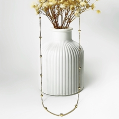 Colar Corrente Little Circle Dourado