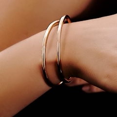 Bracelete Modern Slim Basic Dourado - comprar online