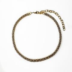 Colar Corrente Elos Mini Balls Dourado - comprar online