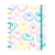 Caderno de Discos Iscool Flex Médio Retro Happiness