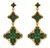 Aretes gran verde brillante 1o6 - comprar en línea