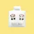 Broqueles oro10K panda Az257