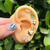 Aretes corazón chapa de oro AZ63 - comprar en línea