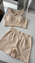 Conjunto canelado s/ costura