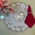 Americano Redondo Estampado com Detalhes Florais - Fabia Lopes