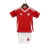 Conjunto Infantil Internacional I 25/26 - Vermelho - Camisa e Short - Adidas